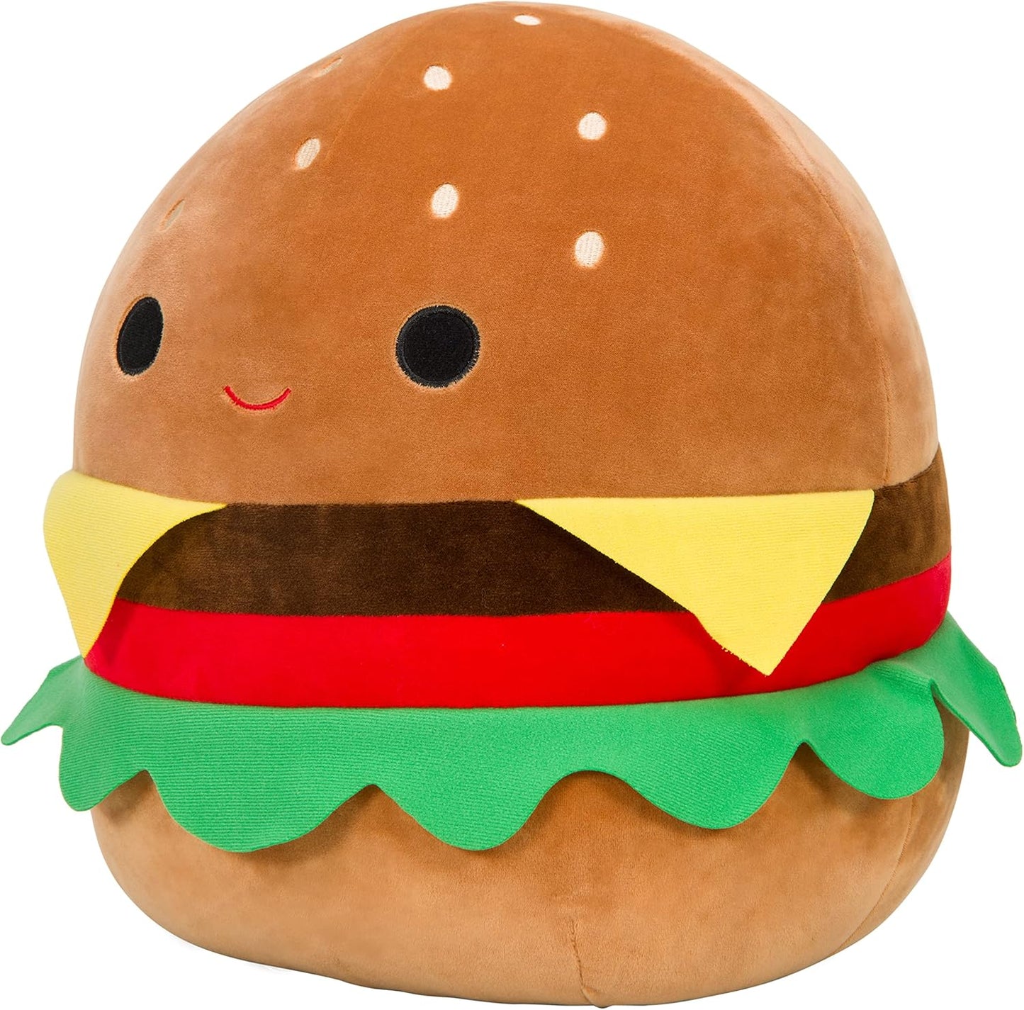 Squishmallows Original 16-Inch Large Carl The Cheeseburger - Official Jazwares Big Pillow Plush