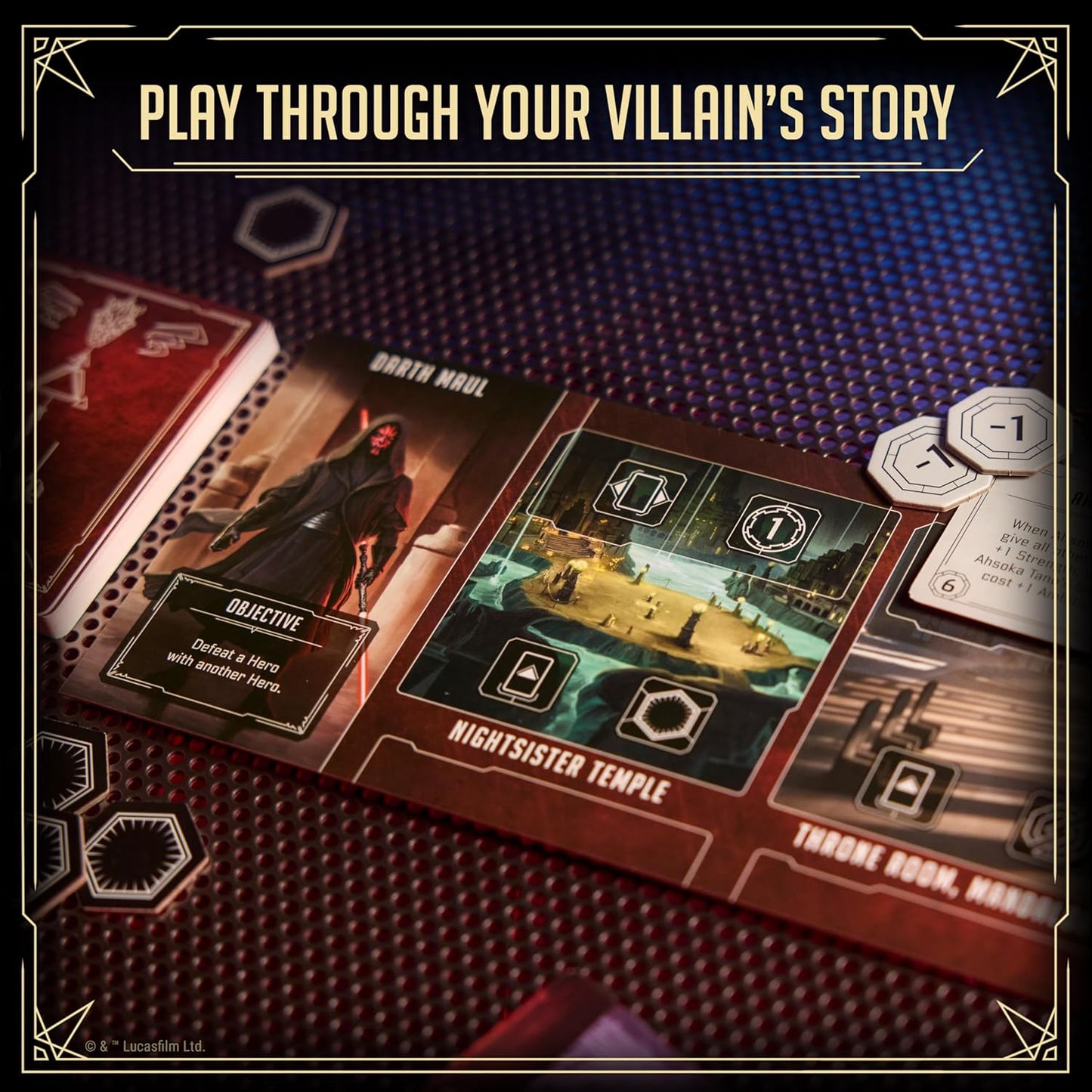 Ravensburger Star Wars Villainous Expandalone 2 Family Strategy Board and Card Game