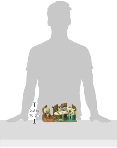 Funko Pop Deluxe Yoda Lifting X-Wing Galactic Convention