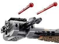 LEGO Star Wars The Last Jedi Defense of Crait 75202 Building Kit 746 Piece