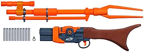 Nerf Star Wars Amban Phase-Pulse Blaster The Mandalorian Scope 10 Official Elite Darts