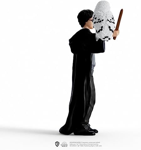 Schleich Wizarding World of Harry Potter 2-Piece Set with Harry Potter Hedwig Figurines