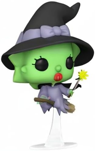 Funko Pop TV Simpsons - Witch Maggie Simpson - Glow in The Dark - The Simpsons - Amazon - Collectable Vinyl Figure