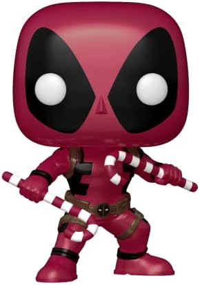 Funko Pop Tee Deadpool - Holiday - Large - L - T-Shirt - Clothes with Collectable Vinyl