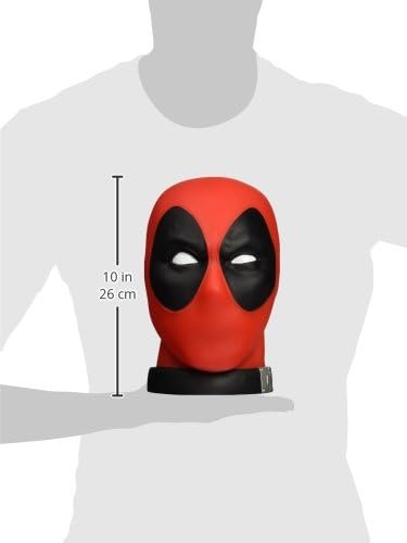 Marvel Monogram Marvel Heroes Deadpool Head Bank Statue 4