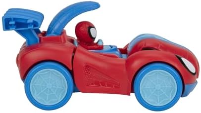 MARVEL Spidey and His Amazing Friends Spidey-Rex Racer - 8-Inch Vehicle
