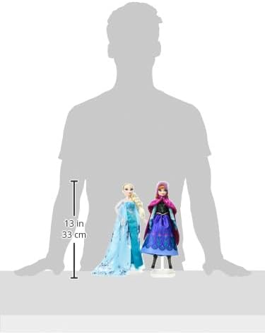 Mattel Frozen Anna Elsa Doll
