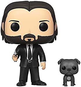 Funko Pop Movies John Wick - John in Black Suit with Dog Buddy