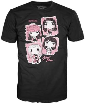 Funko Pop Boxed Tee Blackpink Shut Down - 2XL