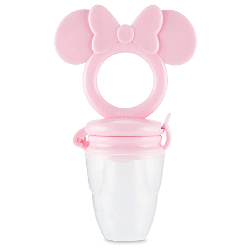 Disney Mickey and Minnie Teether with Fruit Feeder - Safe and Durable Design for Soothing