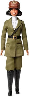 Barbie Inspiring Women Doll Bessie Coleman Dressed in Aviator Suit with Helmet and Goggles