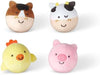 Melissa & Doug Melissa Doug Rollables Farm Friends Infant and Toddler Toy 4 Pieces 4 soft
