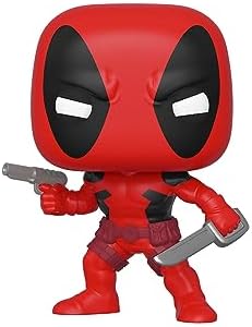 Funko 44154 POP. Bobble Marvel 80th-First Appearance Deadpool Figure Multicolour 3.75