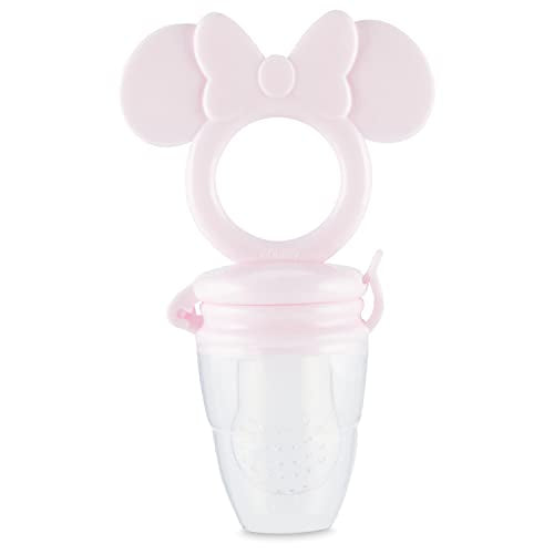 Disney Mickey and Minnie Teether with Fruit Feeder - Safe and Durable Design for Soothing
