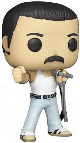 Funko POP Pop Rocks Queen - Freddie Mercury Radio Gaga 1985 Multicolor 3.75 inches
