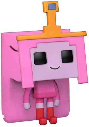 Funko Pop Television Adventure Time - Minecraft Princess Bubblegum Figure Multicolor