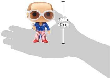 Funko Pop Rocks Elton John - Red White Blue Collectoble Figure