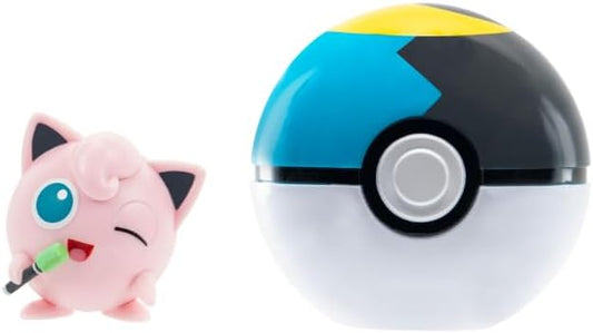 POKEMON CLIP N GO JIGGLYPUFF AND MOON BALL