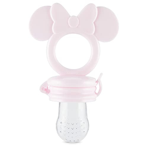 Disney Mickey and Minnie Teether with Fruit Feeder - Safe and Durable Design for Soothing