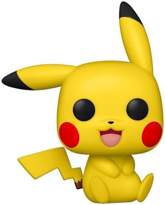 Funko POP Pop Pokemon - Pikachu Sitting 3.75 inches Multicolor 56307