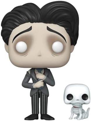 Funko Pop Buddy Corpse Bride - Victor Van Dort with Scraps 3.75 Inches - The Corpse Bride - Collectable Vinyl Figure