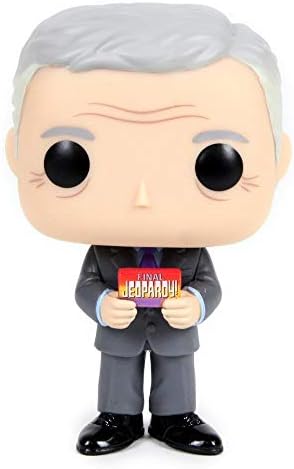 Funko TV Jeopardy - Alex Trebek Pop Vinyl Figure Includes Compatible Pop Box Protector