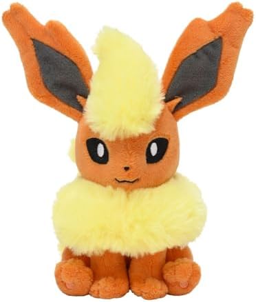 Pokemon Center Sitting Cuties Flareon Plush 136 - Generation 1-6 in