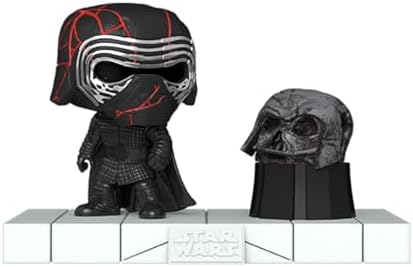 Funko Pop Deluxe Star Wars Star Wars Darkside - Kylo Ren with Darth Vader's Helmet - Collectable Vinyl Figure