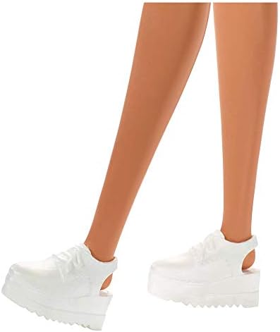 Barbie Blonde Wearing Purple and Yellow Heart-Print Dress and Platform Sneakers for 3 to