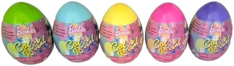 Barbie Color Reveal Easter Egg HJX67 Series Colored Egg Surprises Pack of 3 Random