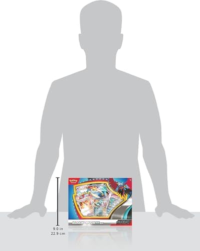Pokemon TCG Roaring Moon ex Box 1 Foil Promo Card 1 Oversize Foil Card 4 Booster Packs