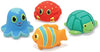 Melissa & Doug Melissa Doug Sunny Patch Seaside Sidekicks Squirters With 4