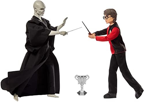 Mattel Harry Potter 2-Pack Gift Set 12-inch Voldemort 10.5-inch Harry Doll