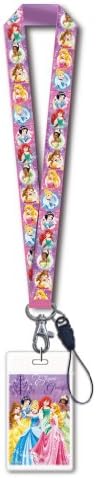 Disney Princess Lanyard with Card HolderPink1