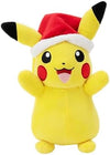 Pokemon PKW3376-20 cm Winter Plush - Pikachu with Christmas Hat Official Plush