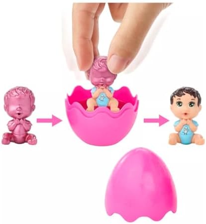 Barbie Color Reveal Easter Egg HJX67 Series Colored Egg Surprises Pack of 3 Random