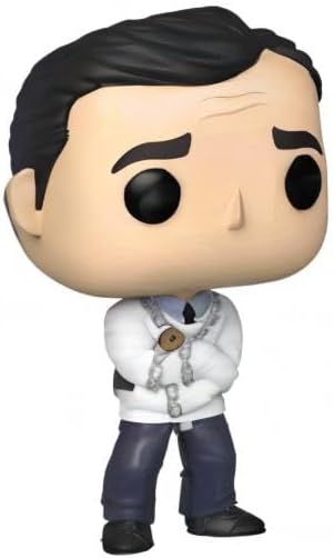 Funko The Office - Straitjacket Michael Scott Pop Vinyl Figure Bundled with Compatible
