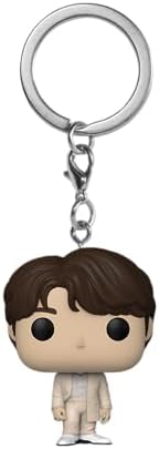 Funko POP Keychain BTS - Jin Novelty Keyring - Collectable Mini Figure - Stocking Filler