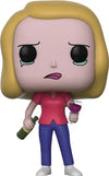 Funko Pop Animation Rick and Morty Beth with Wine Glass Figure