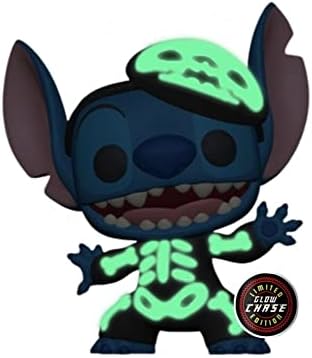 Funko POP Disney Lilo Stitch 1234 - Skeleton Stich Glow Chase - Vinyl Figure