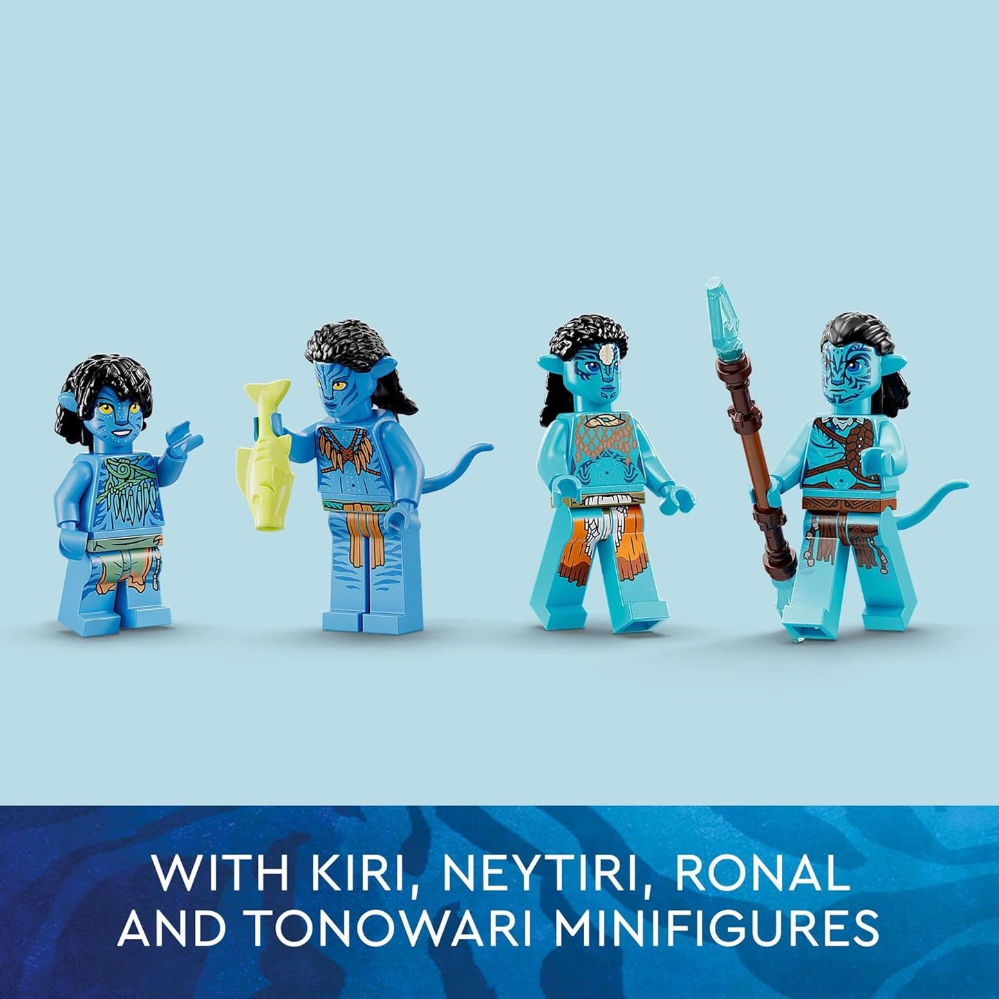 Lego Avatar The Way of Water Metkayina Reef Home 75578 Building Toy Set with Village