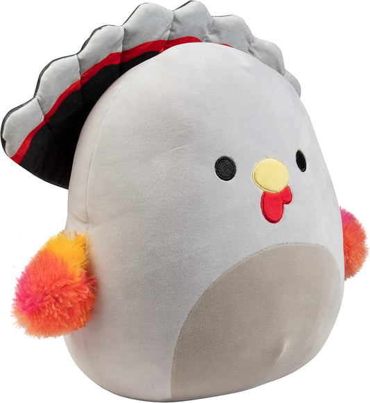 Squishmallows 12 Petina The Turkey - Thanksgiving Official Kellytoy - Cute and Stuffed