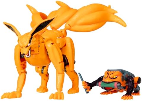 Transformers Collaborative Naruto Shippuden Kurama Gamakichi Anime Action Figures 8
