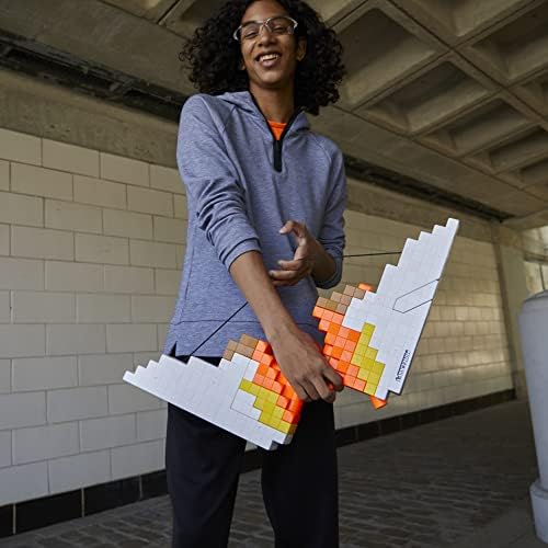 Nerf Minecraft Sabrewing Motorized Blaster Bow 8 Elite Darts 8-Dart Clip Electric Full