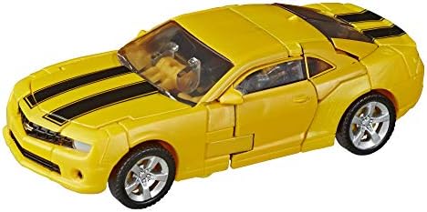 Transformers Studio Series 49 Deluxe Class Movie 1 Bumblebee Action Figure - Ages 8 Up