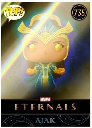 Funko Eternals Ajak Pop Vinyl Figure with Card - Entertainment Earth