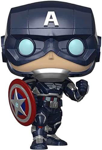 Funko Pop Marvel Avengers Game - Captain America Stark Tech Suit