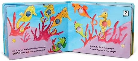 Melissa & Doug Melissa Doug Poke-A-Dot Who's in The Ocean Pop-a-Tronic Board Activity Kit