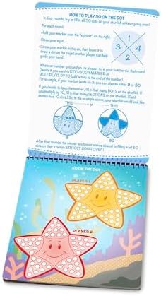 Melissa & Doug Melissa Doug On the Go Game On Reusable Wipe-Off Activity Pad Reusable