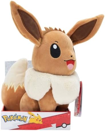 Pokemon PKW3105 - 30 cm Plush - Eeve Official Pokemon Plush
